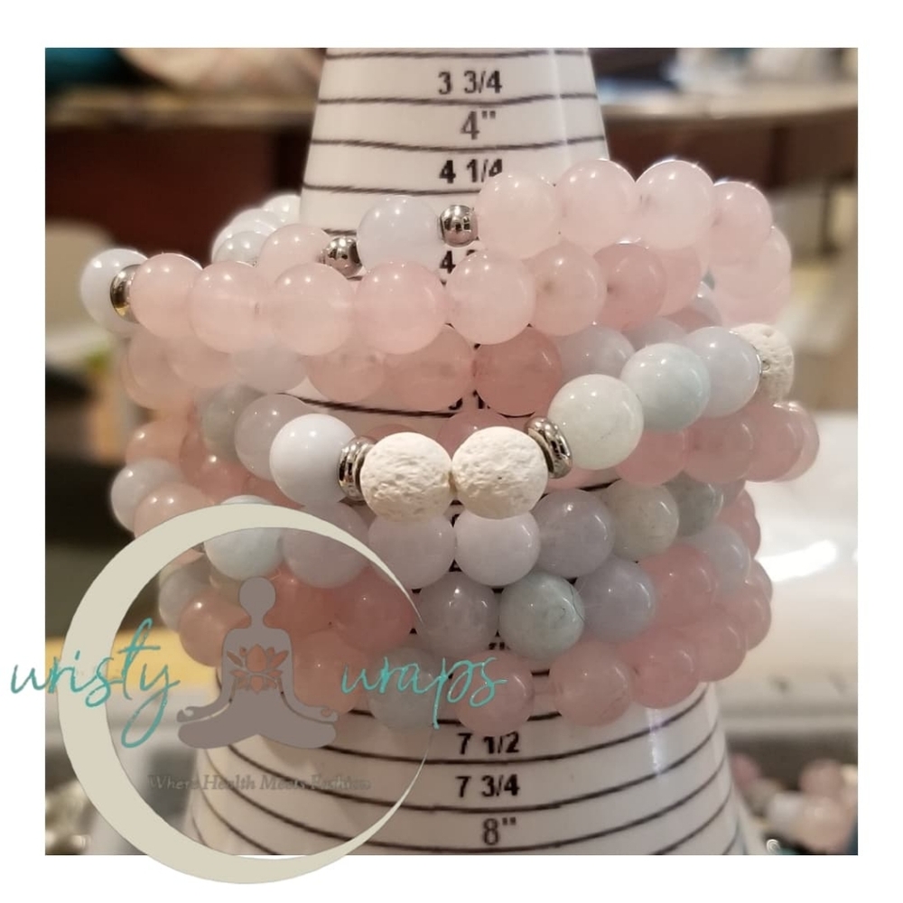 NEW "Cotton Candy" Gemstone Stacking Bracelets, OS, $20 each or 3/$50